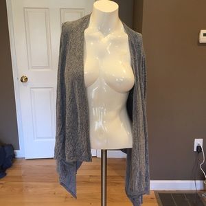 Gray Hollister Cardigan
